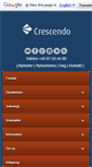 Mobile Screenshot of crescendo.dk